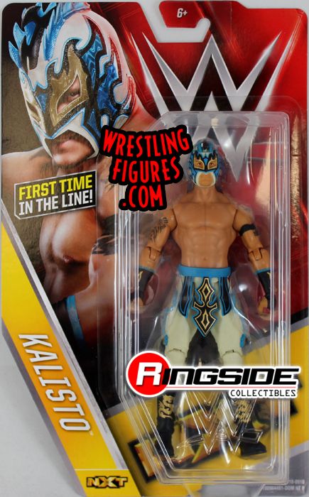 WWE KALISTO FIGURE SERIES 60 FIRST IN LINE LUCHA DRAGONS US CHAMPION 
