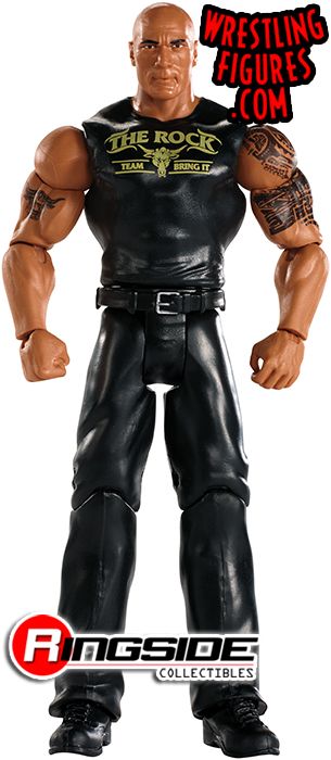 The Rock - WWE Series 68.5 WWE Toy Wrestling Action Figure by Mattel!