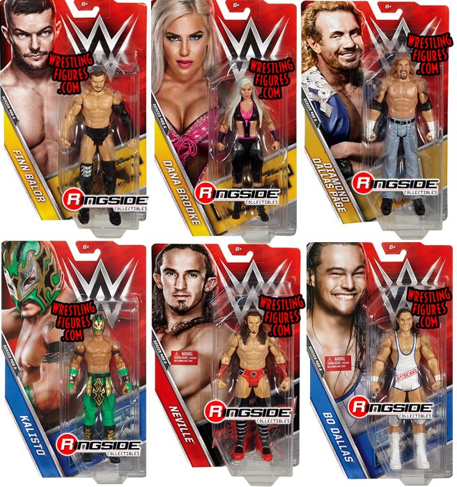 Choose Yours WWE Mattel Basic Series 68A Figures 