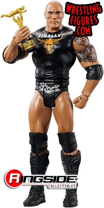 The Rock - WWE Series 70 WWE Toy Wrestling Action Figure by Mattel!