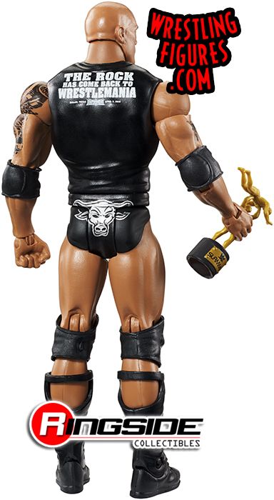 The Rock - WWE Series 70 WWE Toy Wrestling Action Figure by Mattel!