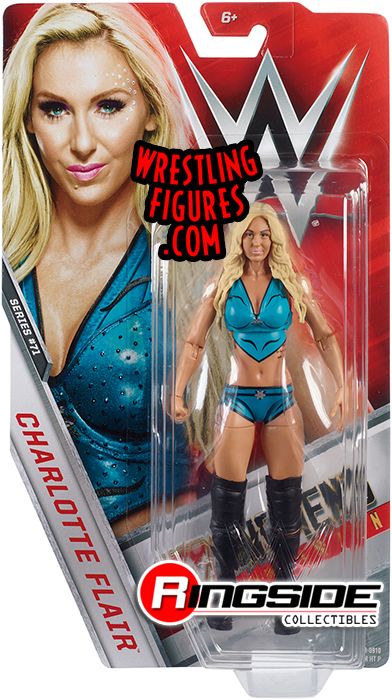 MATTEL WWE WRESTLEMANIA CORE 6" ACTION FIGURES NEW BOXED CHARLOTTE FLAIR 