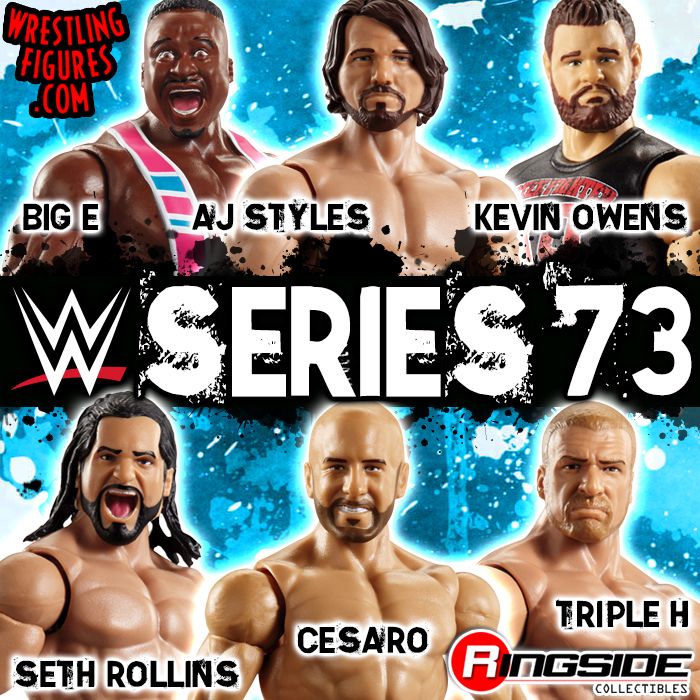 WWE Series 73 Toy Wrestling Action Figures by Mattel! This WWE Series 73 Toy Wrestling Action Figures by Mattel! This