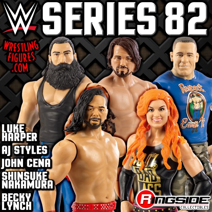 【フィギュア】AJスタイルズ WWE MATTEL Series 82 WWE Series # 82 AJ Styles Action Figure - Coach P's Universe
