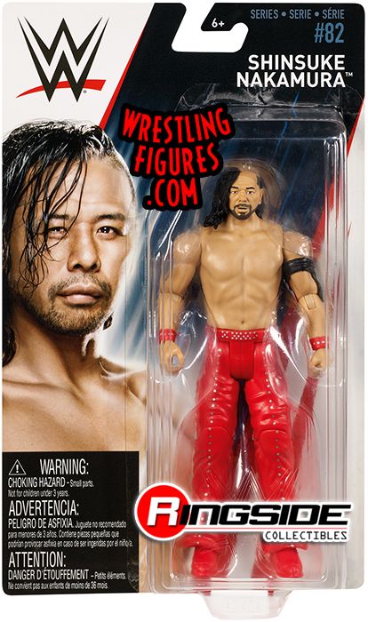 WWE Basic Series 138 Shinsuke Nakamura Action Figure