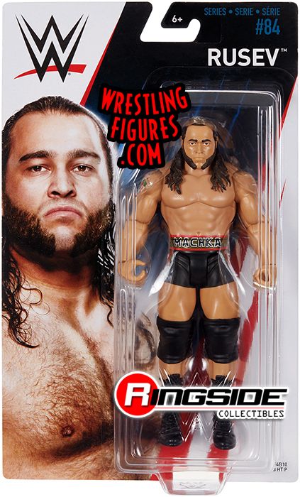 Basic Series c WWE Mattel Wrestling Figure Rusev 