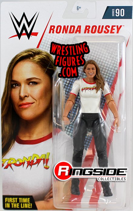 RONDA ROUSEY WWE Series 90 First Time In The Line NEW Mattel Basic 6" Wrestling 