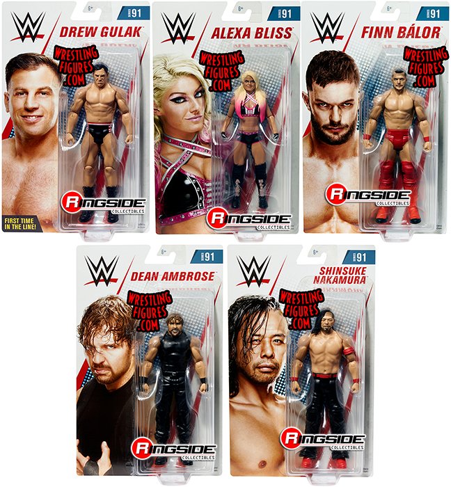 WWE Battle Pack – Finn Balor Vs Shinsuke Nakamura, 2 Action Figures Da 15 Cm Con Tecnologia True FX, Playset