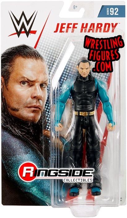 Brand New Jeff Hardy WWE Basic Series 92 Action Figure Toy 