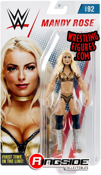WWE Mattel Mandy Rose Series 92 Basic Figure first time in the line B 