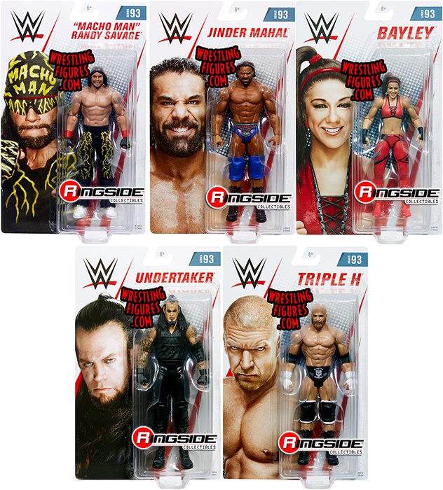 Brand New Sealed WWE Figures Basic Series 89 Mattel 