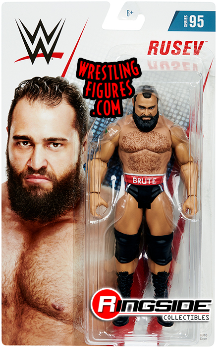 WWE Rusev Series 47 Figure Mattel First Time in the Line Action Figure NEW 