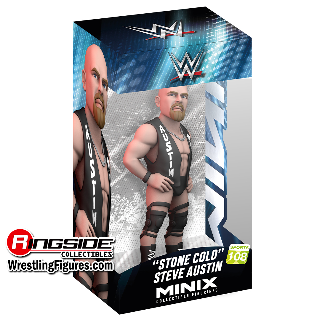 Image Stone Cold Steve Austin - WWE Minix Collectible Figurine (4.7 inch)