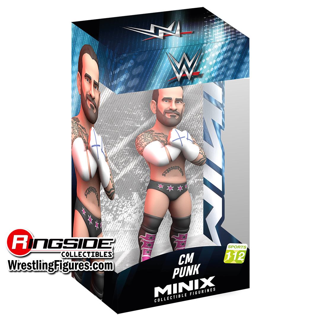 Image CM Punk - WWE Minix Collectible Figurine (4.7 inch)