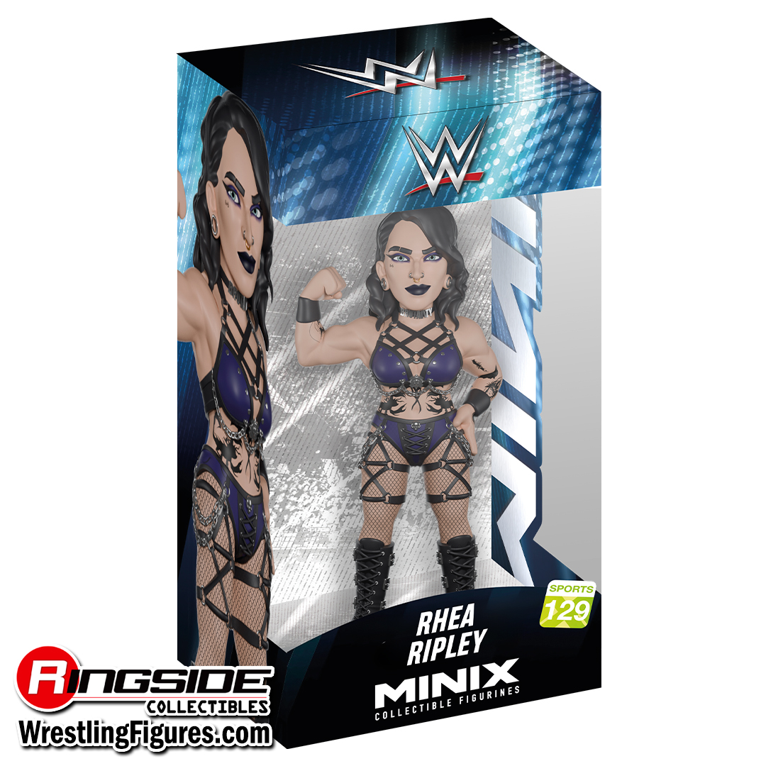 Rhea Ripley - WWE Minix Collectible Figurine (4.7 inch) Toy