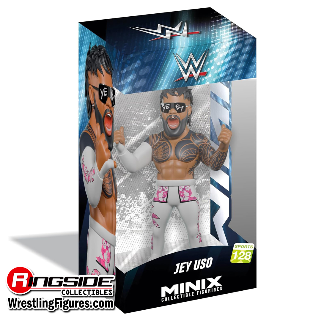 Image Jey Uso - WWE Minix Collectible Figurine (4.7 inch)
