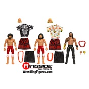 Image Damaged Packaging - Samoan Dynasty (Roman Reigns, Afa & Sika) - WWE Elite 3-Pack Exclusive