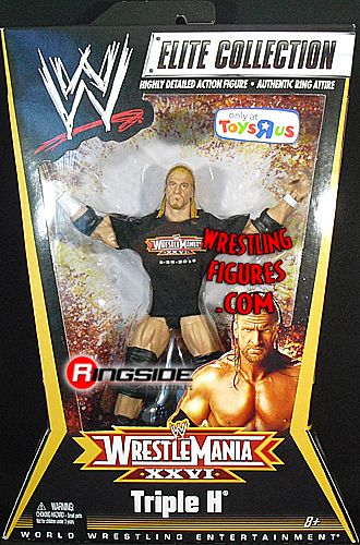 Triple H - WWE WrestleMania XXVI Elite Exclusive | Ringside 