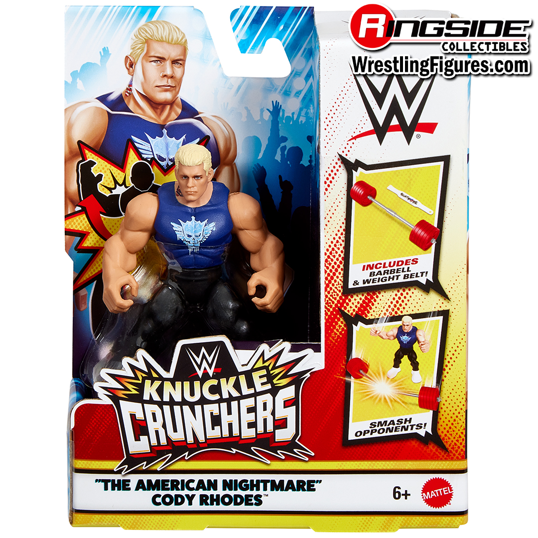 Image Cody Rhodes (Blue Shirt) - WWE Knuckle Crunchers 5