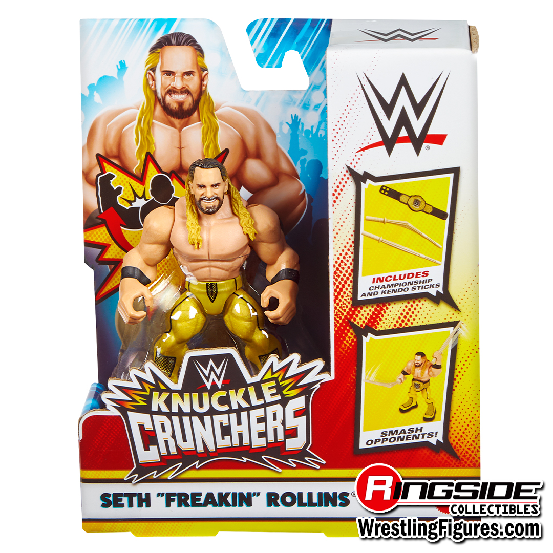 Image Seth Rollins (Gold) - WWE Knuckle Crunchers 8