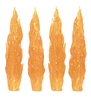 Image (Flame Accessories - ONLY) from Kane WWE Defining Moments Ringside Exclusive