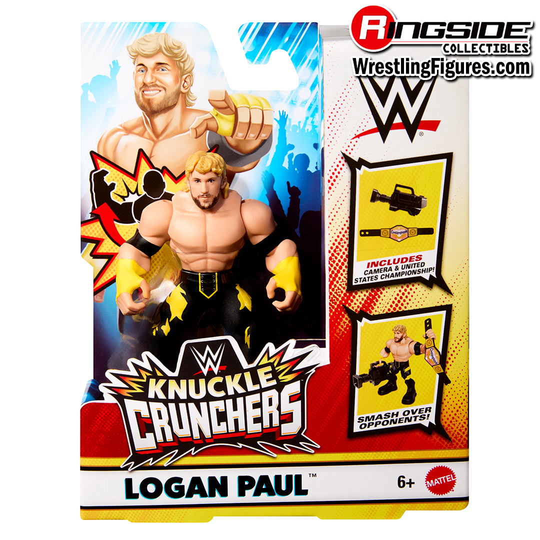 Image Logan Paul (Black & Yellow) - WWE Knuckle Crunchers 10