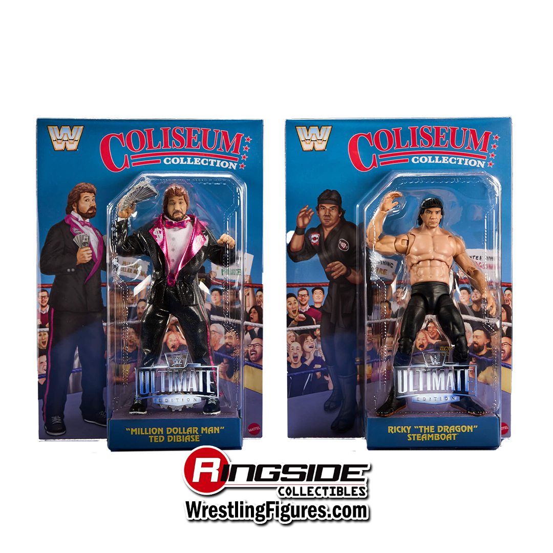 Image (Ricky Steamboat & Million Dollar Man) (HVK94) Coliseum Collection - Set of 2 WWE Ultimate Edition