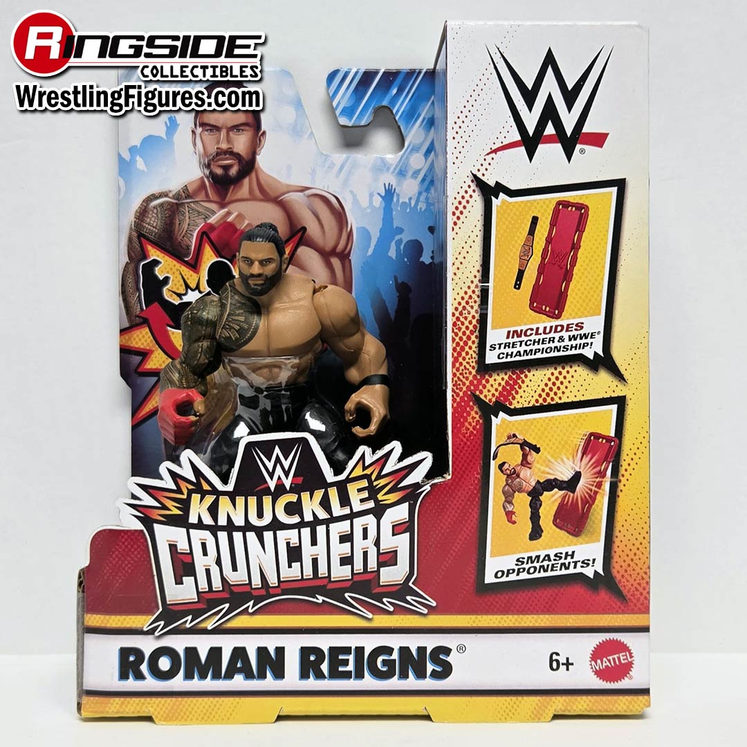 Image Roman Reigns (w/ Red Stretcher) - WWE  Knuckle Crunchers 12