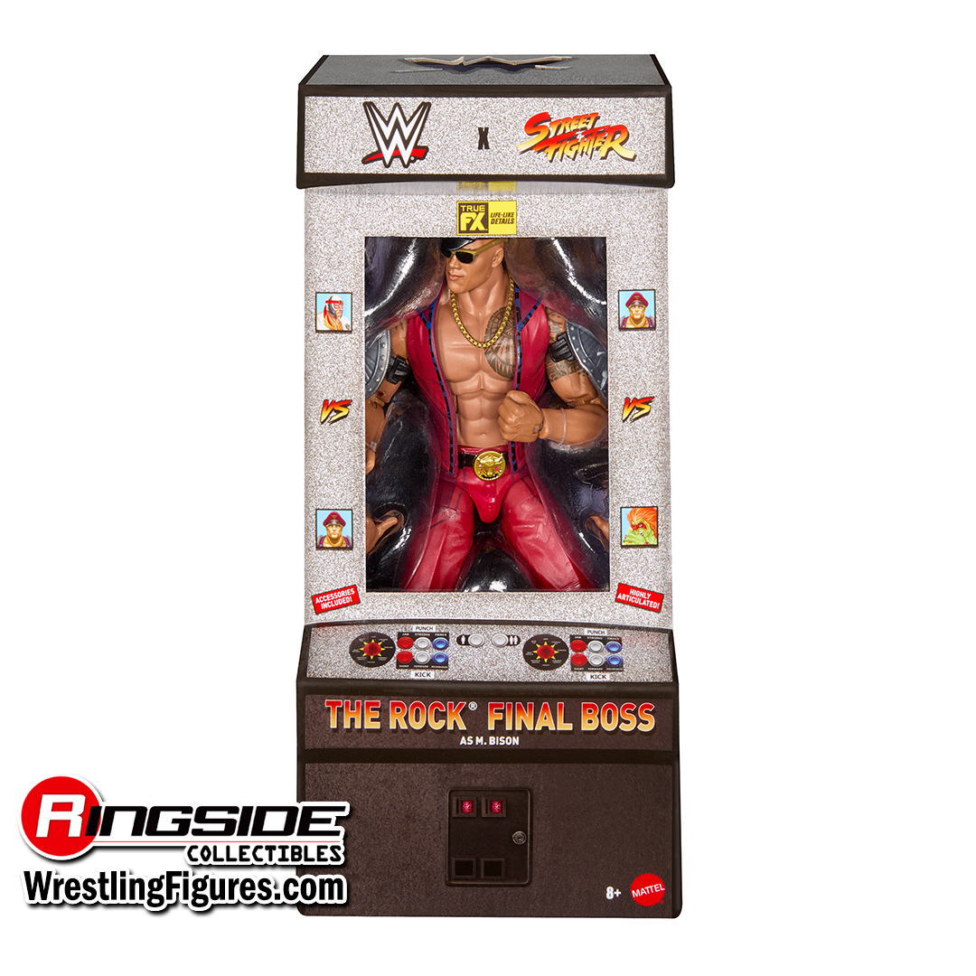 Image The Rock (as M. Bison) Street Fighter Elite Exclusive