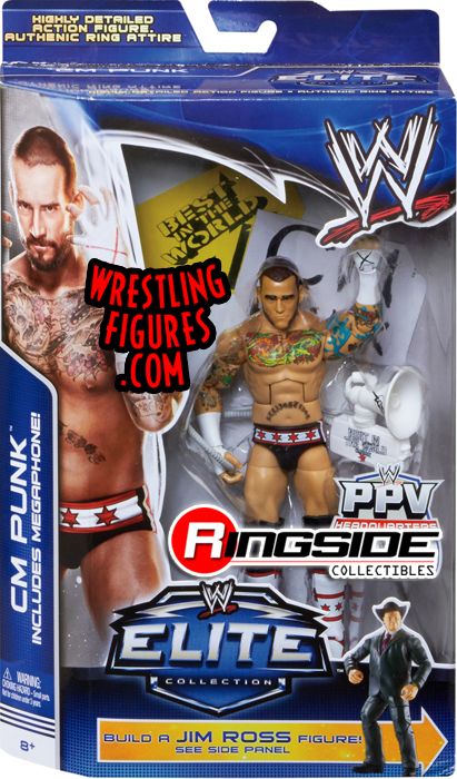 cm punk action figure elite