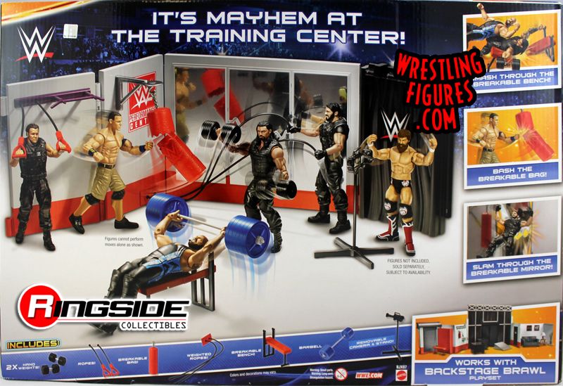 wwe ringside mayhem playset