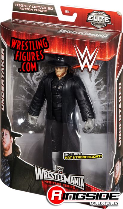 WWE Elite Wrestlemania 31 Undertaker LOOSE NEW! FREE S/H!!! 