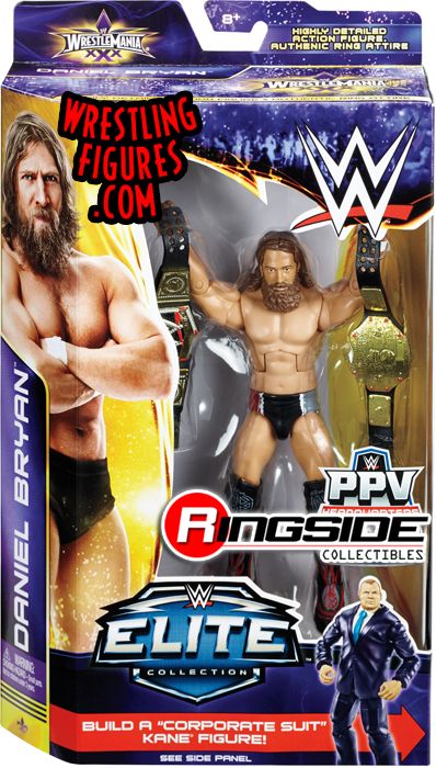 WWE Mattel Action Figure Accessory Daniel Bryan's Eco Friendly Belt Elite loose 
