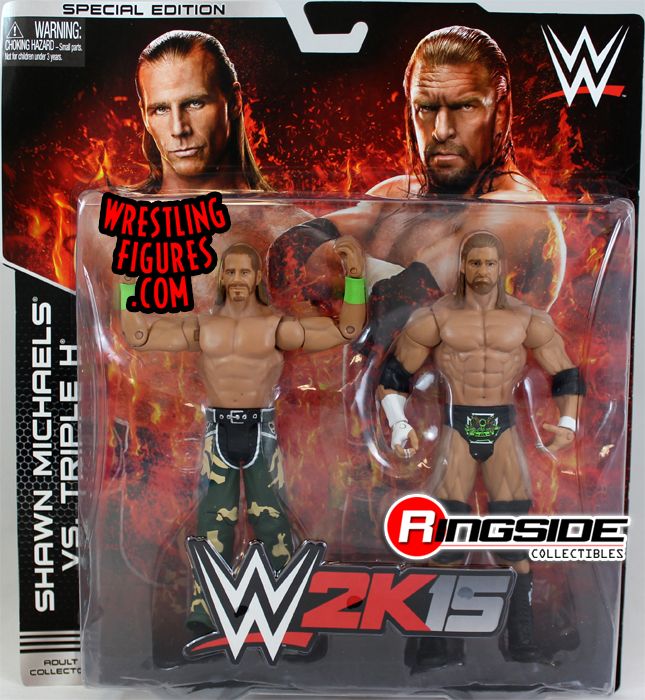 WWE 2K15 LIMITED EDITION DEGENERATION X HBK SHAWN MICHAELS AND TRIPLE H!!!!!! 