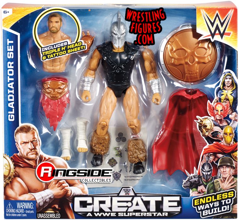 Mattel Expansion Pack Brand New SHIPPING COMBINES WWE Create A Superstar 