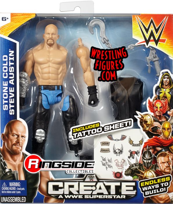 wwe stone cold steve austin toys