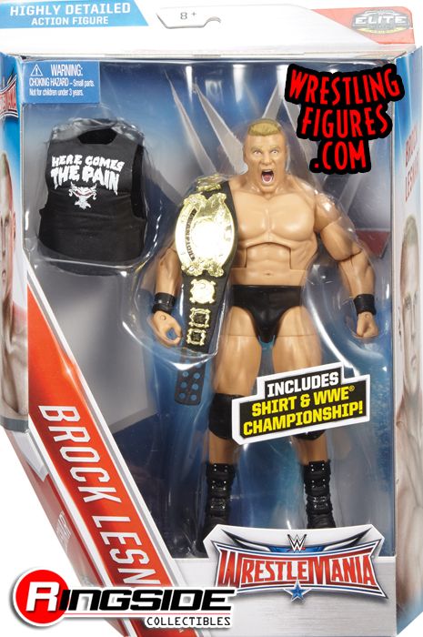 Elite Accessories for WWE Wrestling Figures Mattel Brock Lesnar Shirt