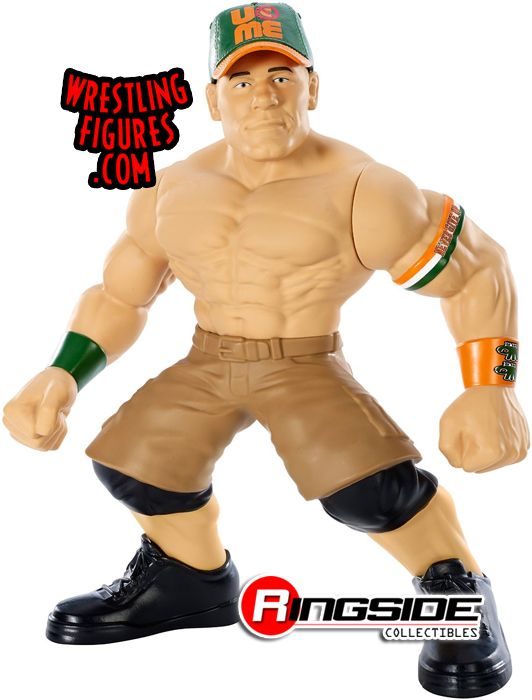 WWE John Cena Wrestling Figure 3 count crushers figure 14 inch New Sealed Wwf 