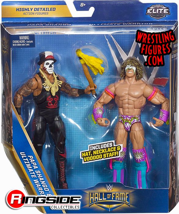 Elite Collection Hall of Fame Exclusive Action Figure WWE Mattel Ultimate Warrior for sale online 