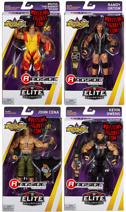 wwe wrestlemania elite figures