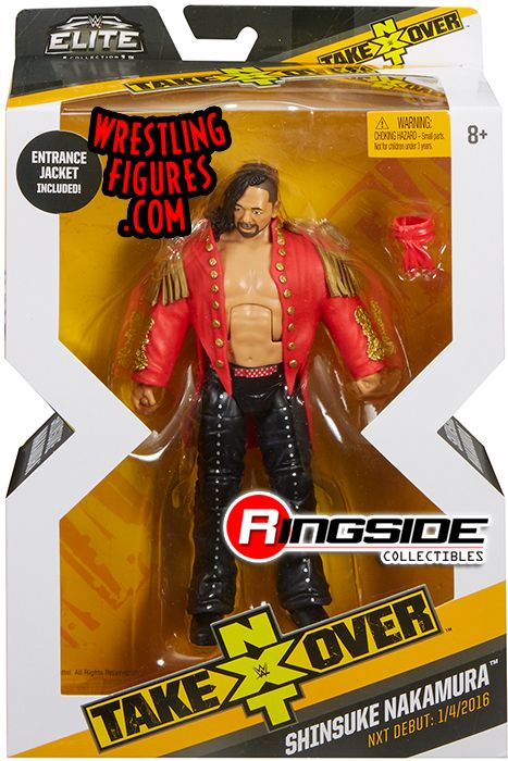 Shinsuke Nakamura Figure New Unopened NJPW WWE WCW NOAH Mogura