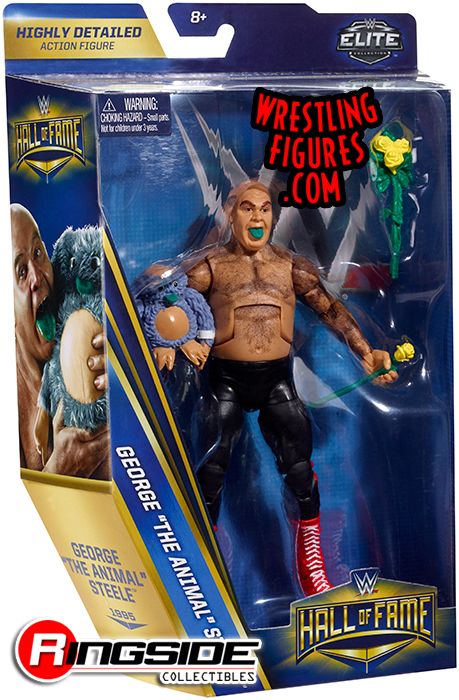 Elite Hall of Fame Class of 1995 George The Animal Steele Action Figure 