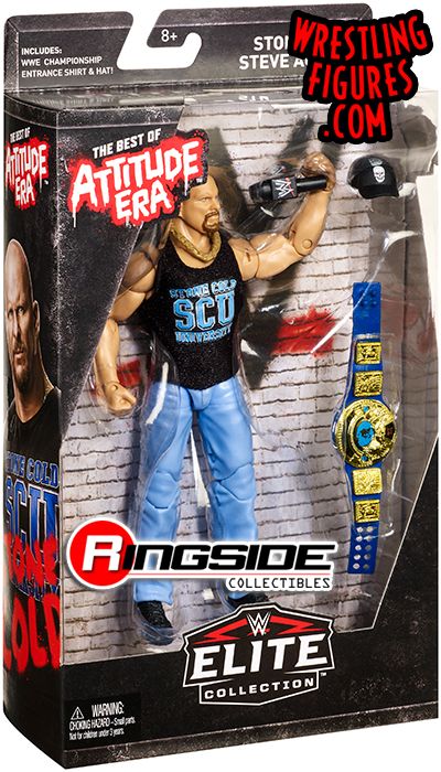 WWF Bad Boys Stone Cold Steve Austin OS Crunching Wrestling Figure ~ Neuf sous emballage 