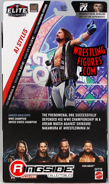 aj styles elite top talent
