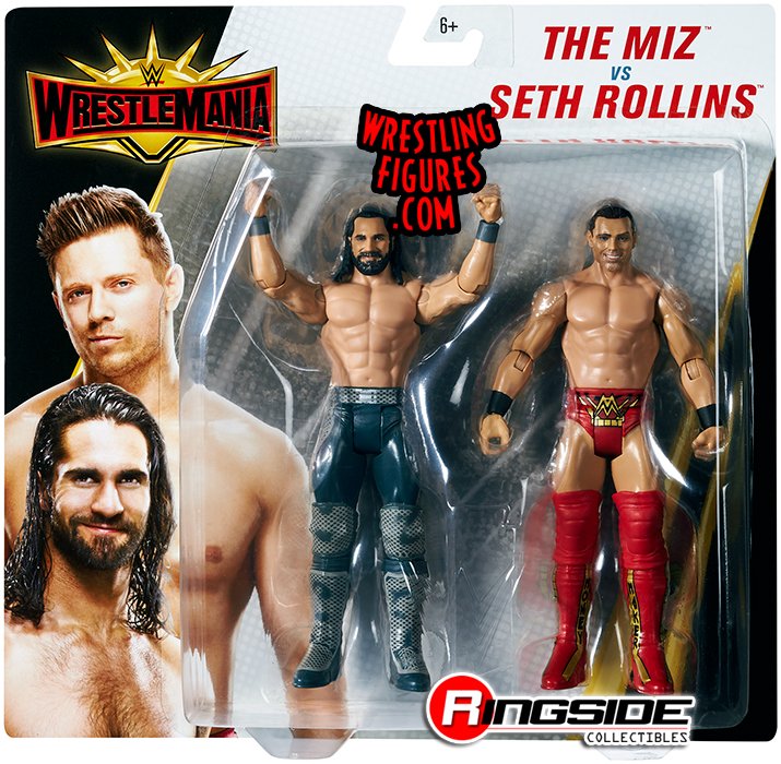  WWE Wrestlemania AJ Styles vs Shinsuke Nakamura 2-Pack