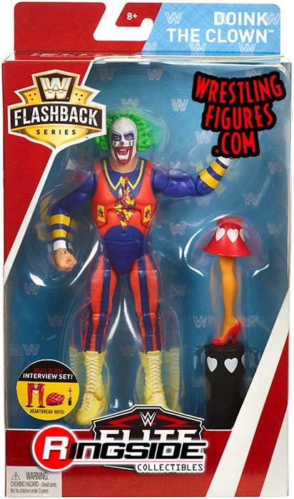 WWE Elite Collection Flashback series Doink the Clown 