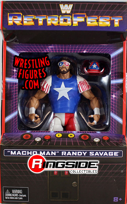 WWE Mattel Macho Man Randy Savage Retrofest Gamestop Exclusive Elite Figure 