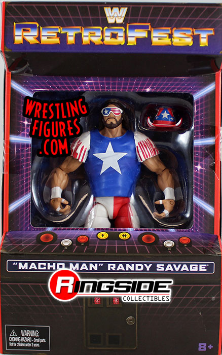 WWE Legends Series 11 Randy 'Macho Man' Savage – Action Figure Elite Collection 15 Cm – Cream Of The Crop Yellow