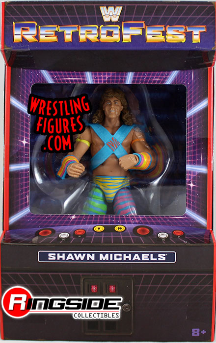 WWE Wrestling RetroFest Shawn Michaels Action Figure NEW NIB MOC WWF Rockers 