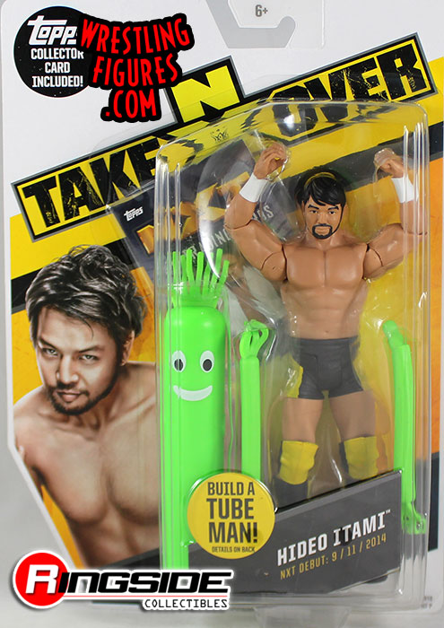 Build a Tube Man NEW WWE Mattel Hideo Itami NXT Takeover Exclusive Figure 